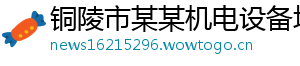 铜陵市某某机电设备培训中心